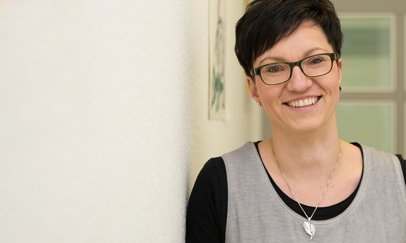 Logopädin Evelyn Schönfelder